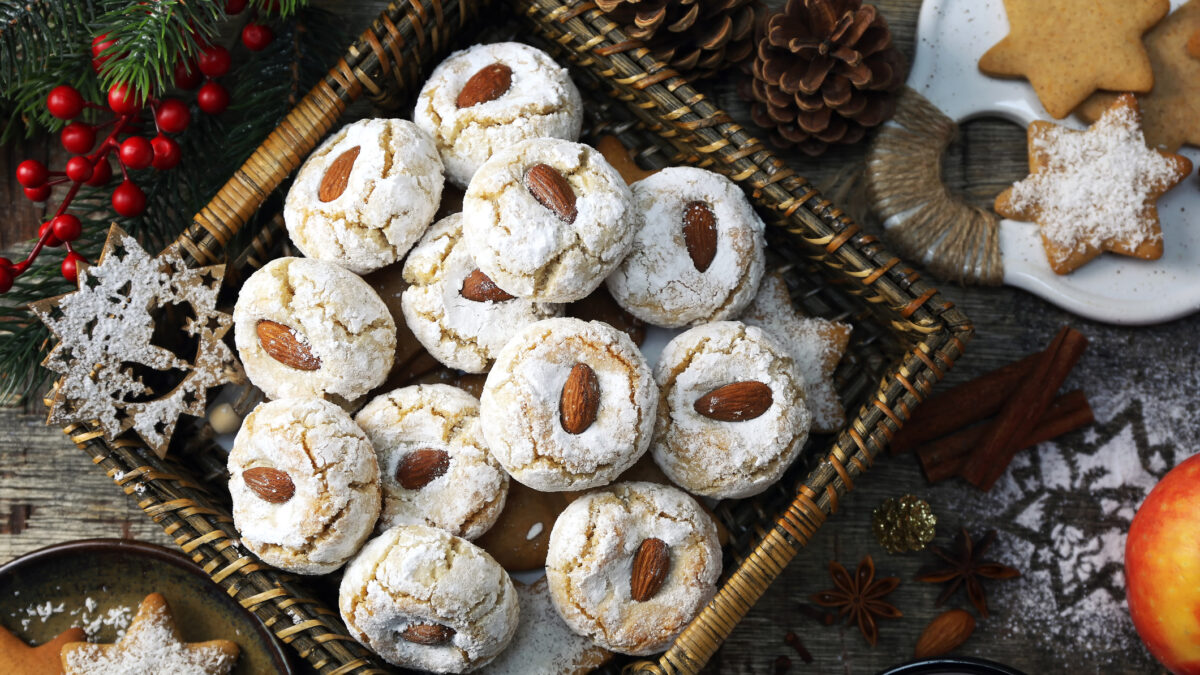 Ιταλικά μπισκότα amaretti