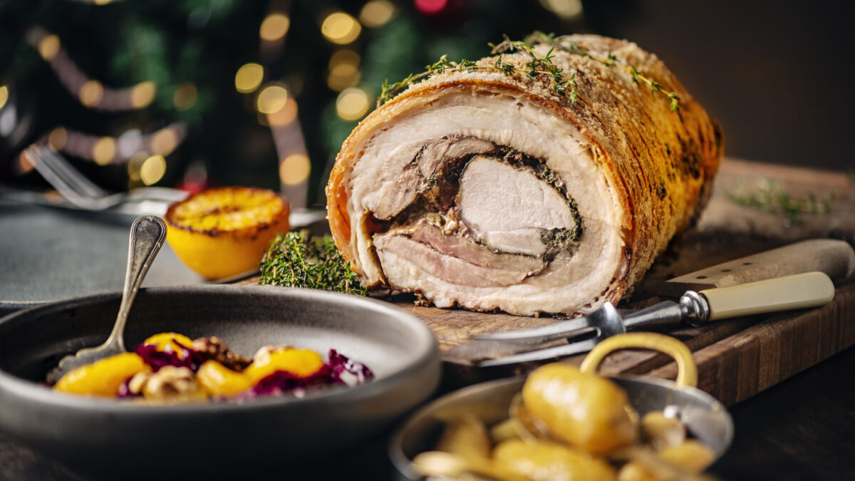 Πορκέτα γεμιστή