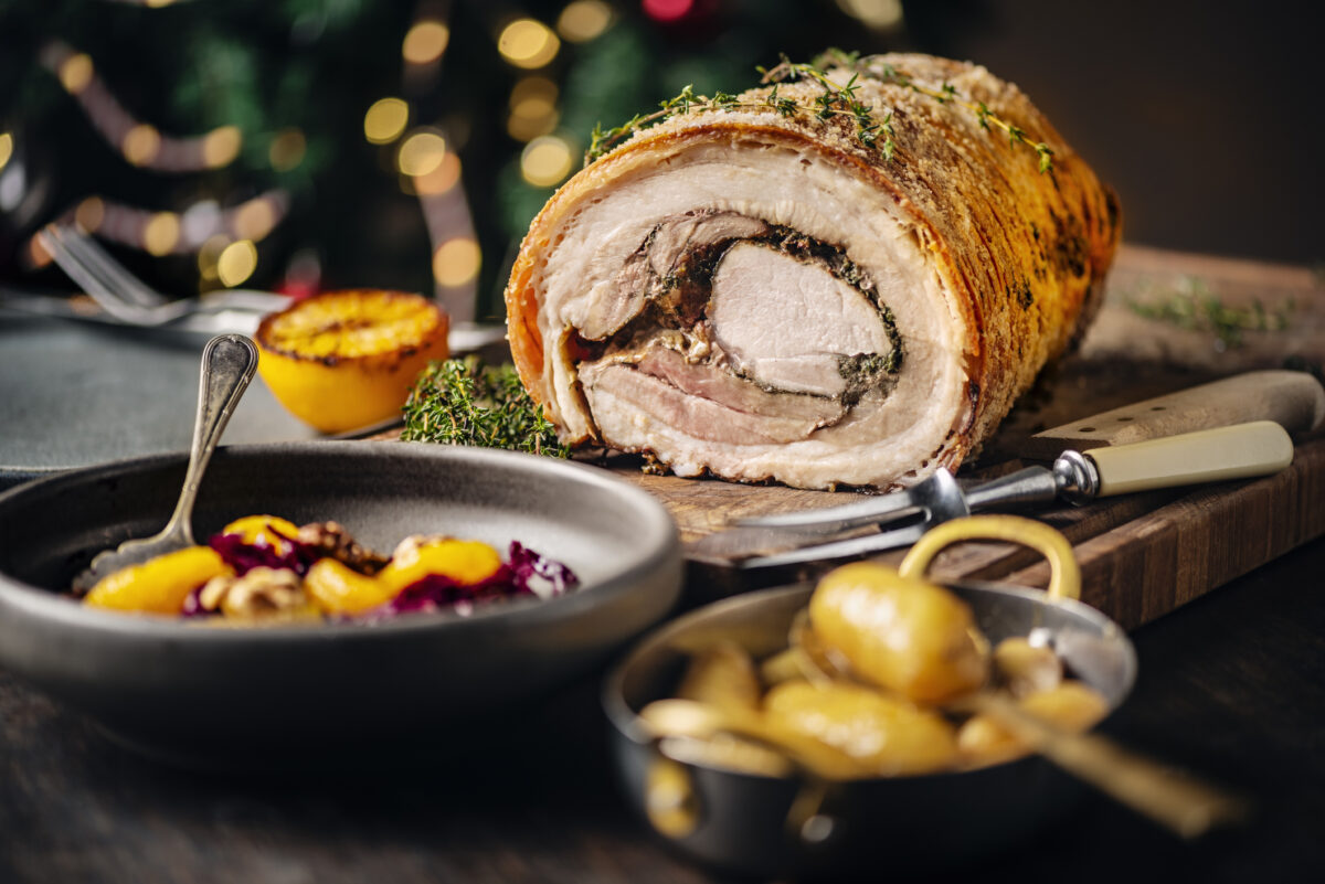 Πορκέτα γεμιστή