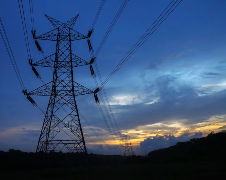 High Voltage Power Lines