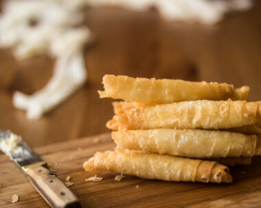 Φλογέρες με τυριά