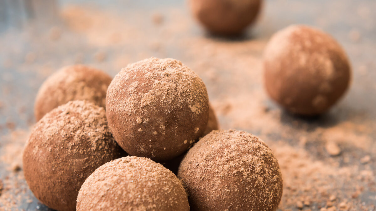 Τρουφάκια τιραμισού