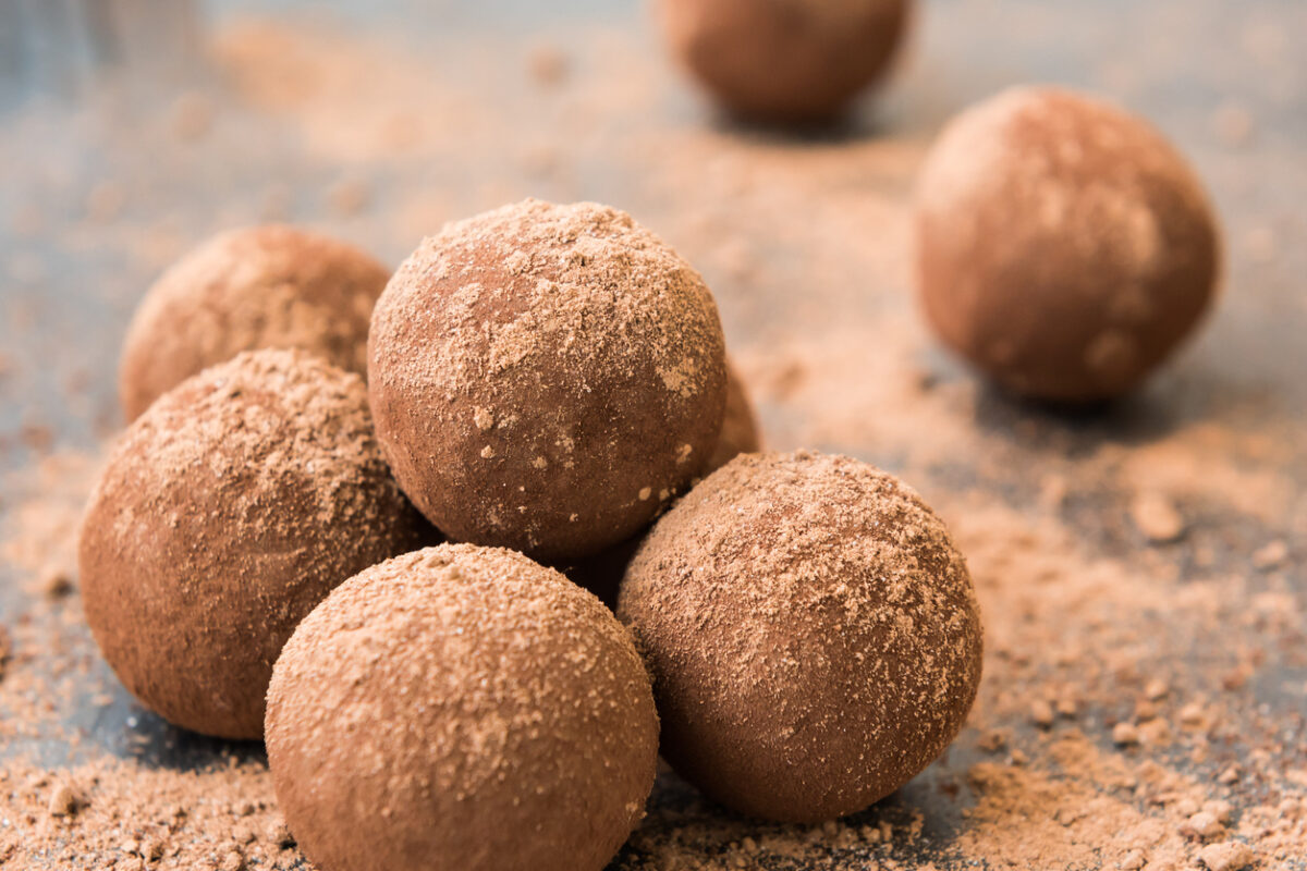 Τρουφάκια τιραμισού