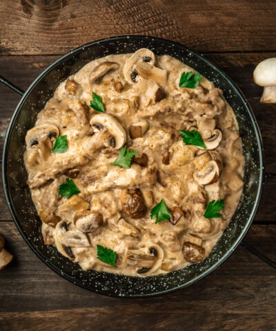 Μοσχαράκι στρογγανόφ