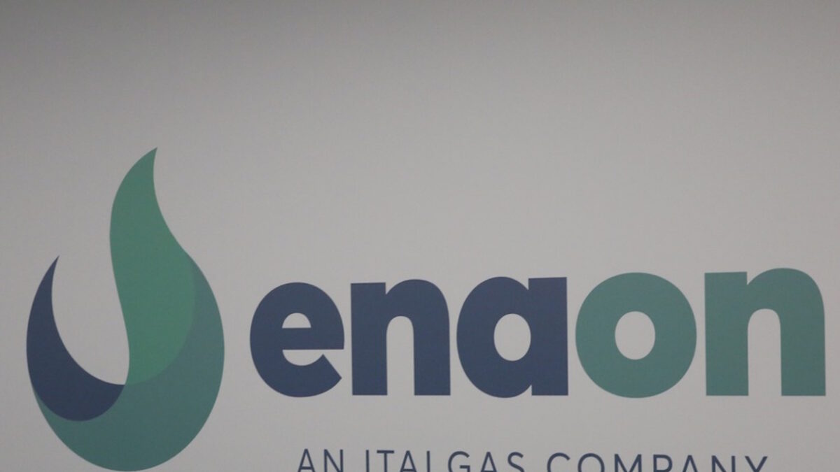 Το λογότυπο της εταιρίας ''enaon''