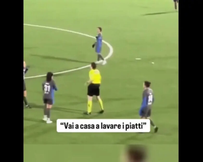 Χαμός στην Ιταλία μετά την σεξιστική επίθεση οπαδού σε γυναίκα διαιτητή: «Πήγαινε σπίτι να πλύνεις τα πιάτα»