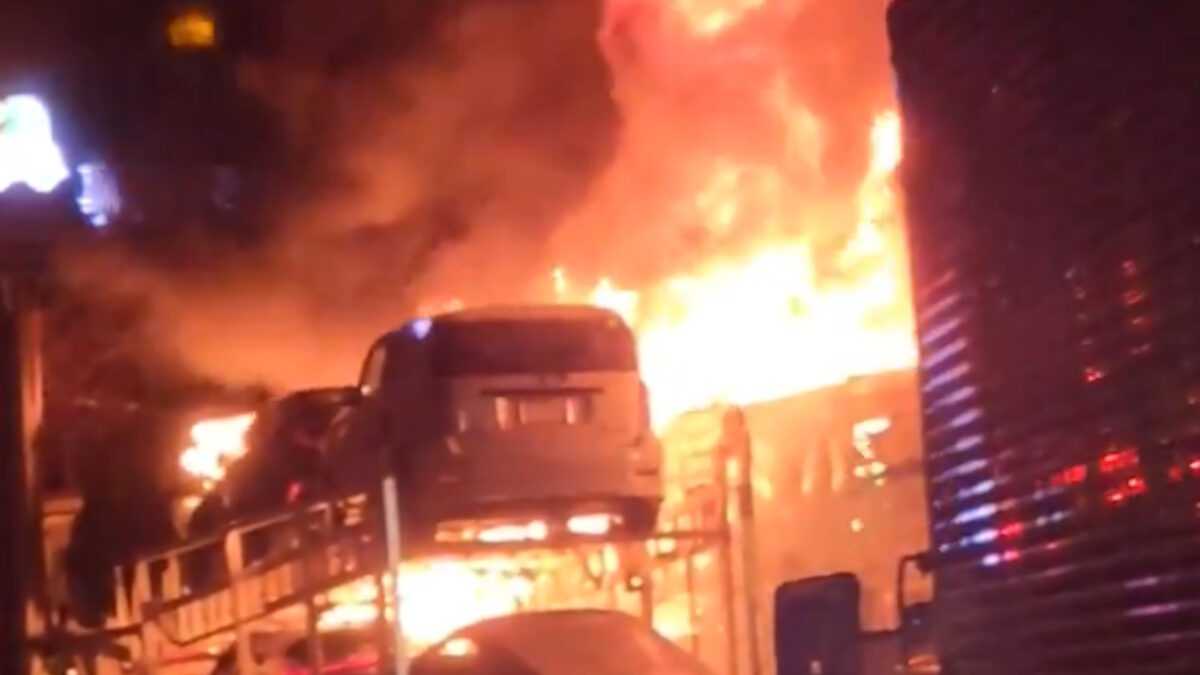 Μεγάλη καραμπόλα στην Ιαπωνία