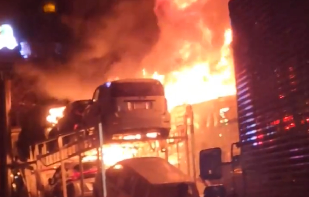 Μεγάλη καραμπόλα στην Ιαπωνία