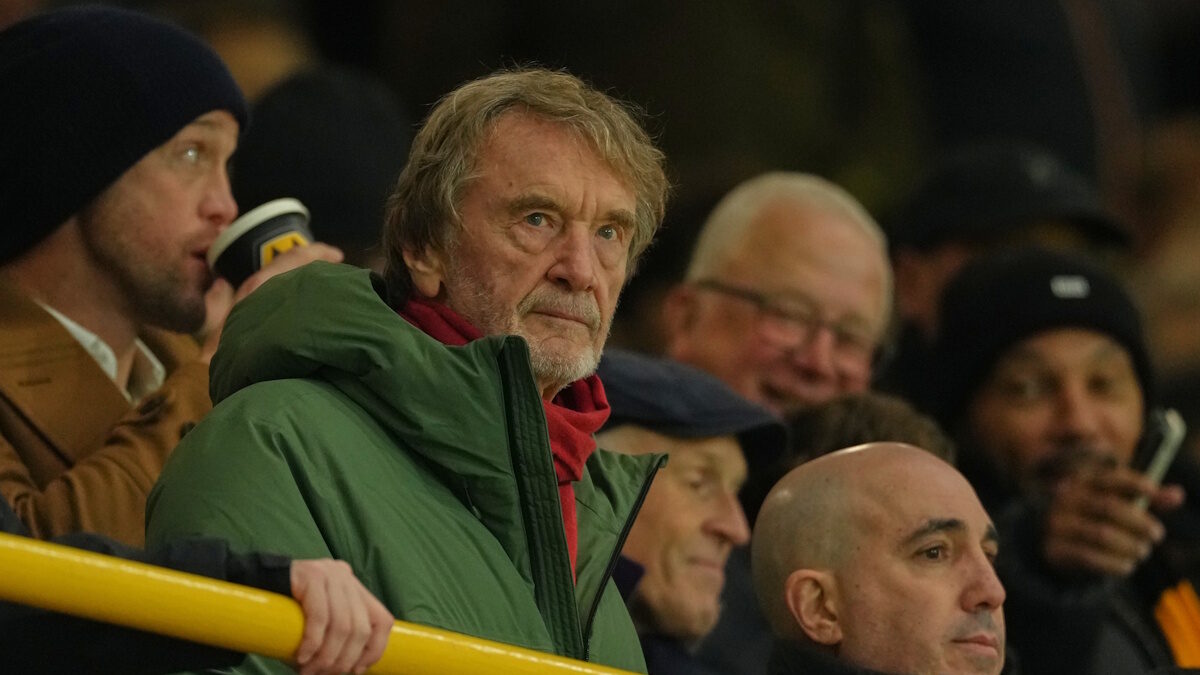 Ο μειοψηφικός ιδιοκτήτης της Μάντσεστερ Γιουνάιτεντ,  Τζιμ Ράτκλιφ (ΦΩΤΟ AP Photo