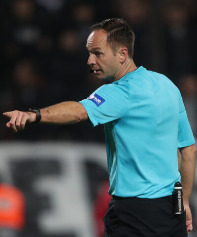 Ο διαιτητής Γιοβάνοβιτς στην Τούμπα