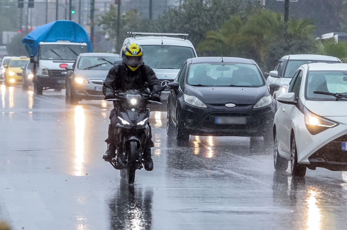 Βροχή στην Αθήνα
