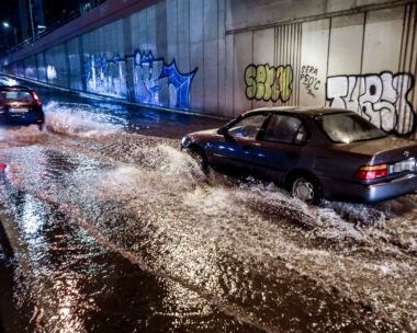 Ισχυρή καταιγίδα στην Αττική