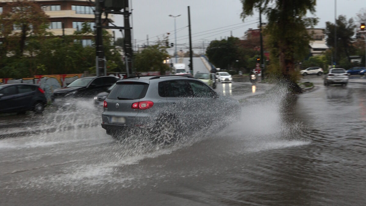 Κακοκαιρία Byron στην Αττική