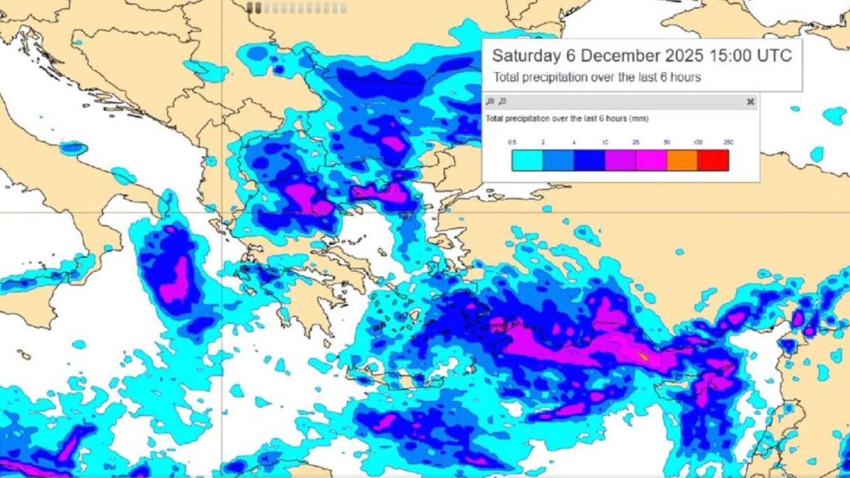 Η κακοκαιρία Byron