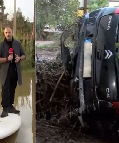 Κακοκαιρία Byron: Αυτοκίνητο βρέθηκε σε σπίτι στο Γύθειο – Με κανό στους δρόμους της Φοινικούντας