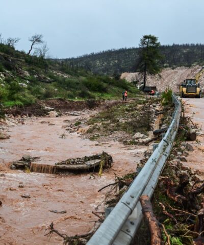 Εργασίες στη Μάνδρα