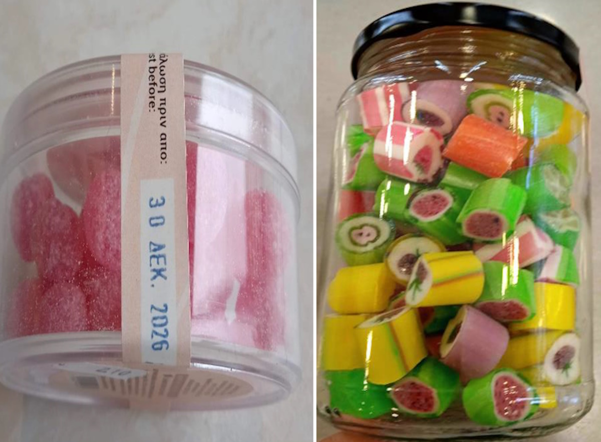 ΕΦΕΤ: Ανακαλούνται καραμέλες γιατί δεν αναγραφόταν στη συσκευασία μια συγκεκριμένη πληροφορία