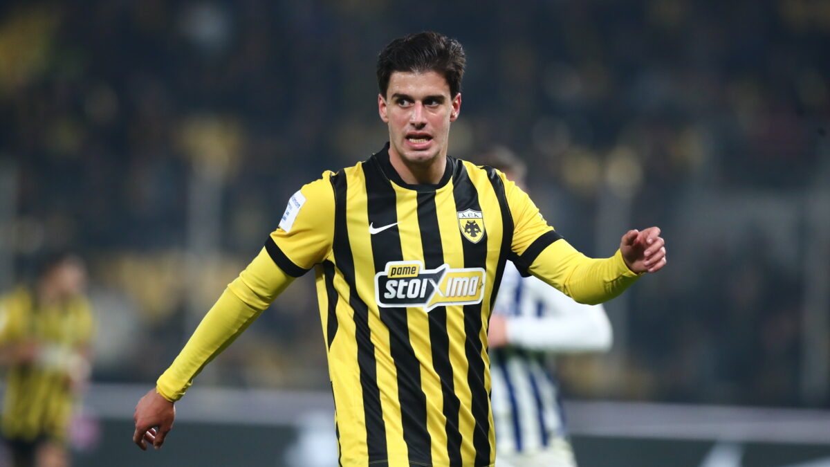 Ο Καραργύρης σε αγώνα της ΑΕΚ (ΑΡΓΥΡΩ ΑΝΑΣΤΑΣΙΟΥ