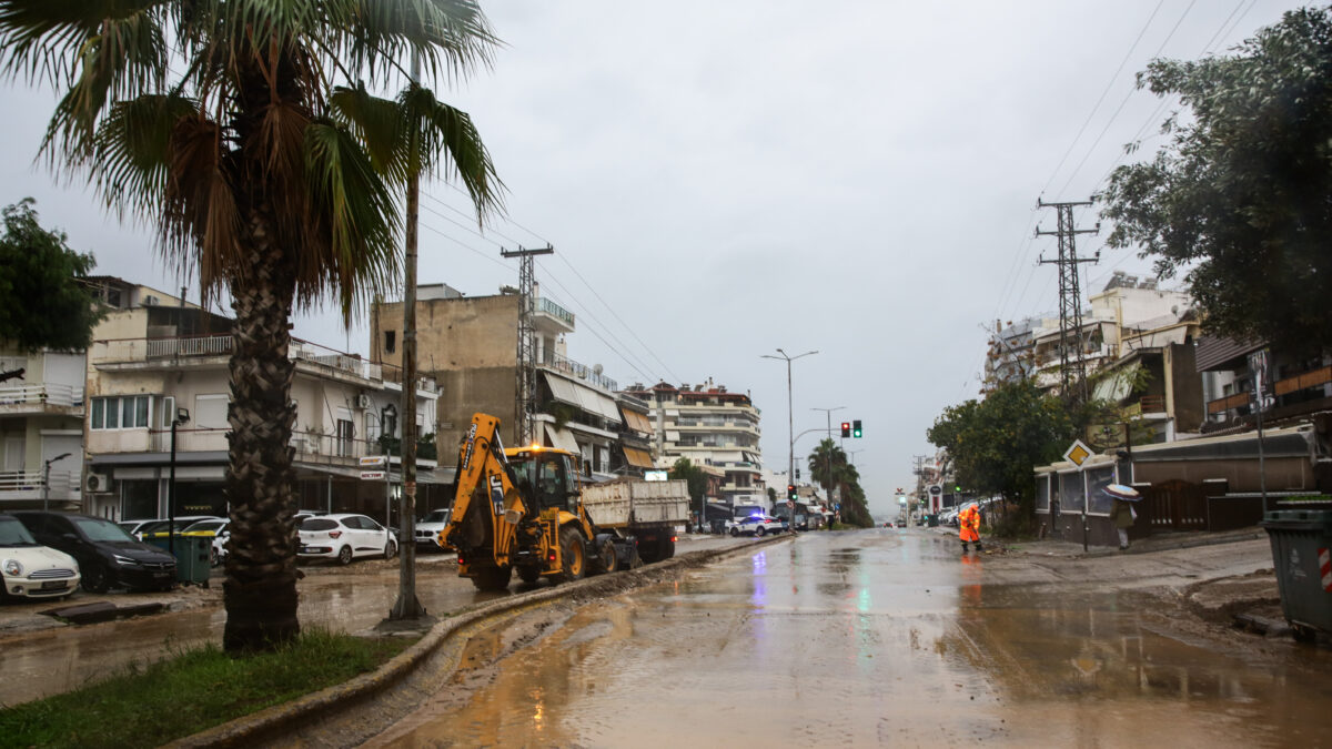 Πλημμύρες στην περιοχή του Πειραιά