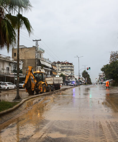 Πλημμύρες στην περιοχή του Πειραιά