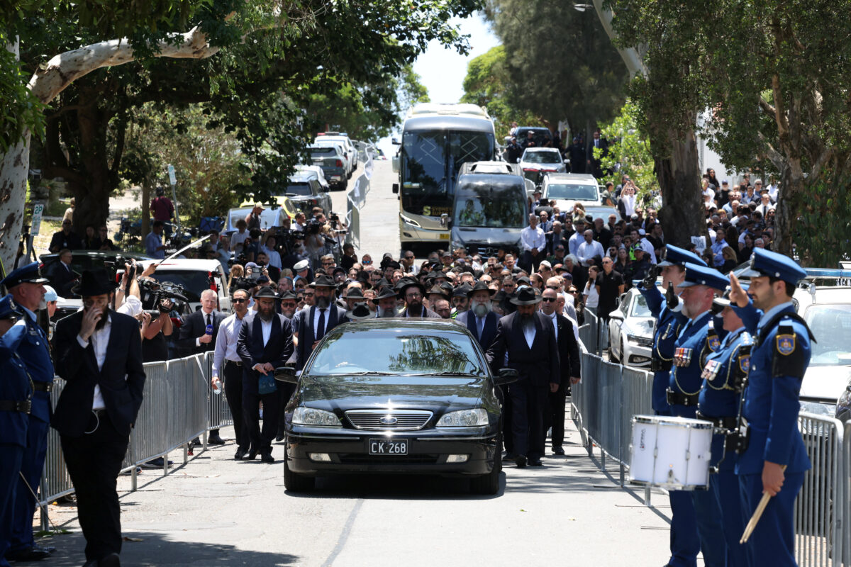 Κηδεία θύματος της επίθεσης στο Σίδνεϊ