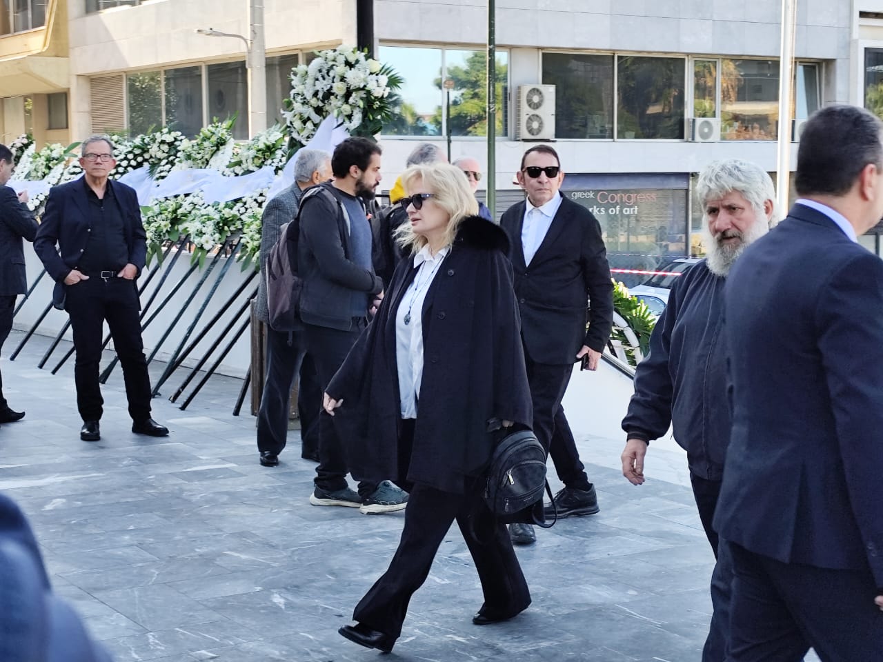 Κηδεία της Ειρήνης Μαρινάκη