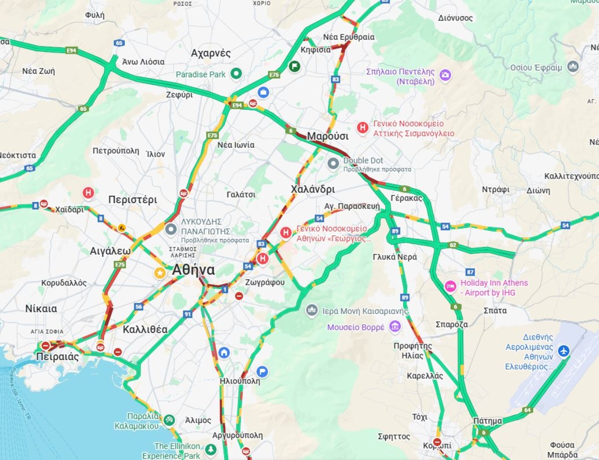 Χάρτης Κίνηση