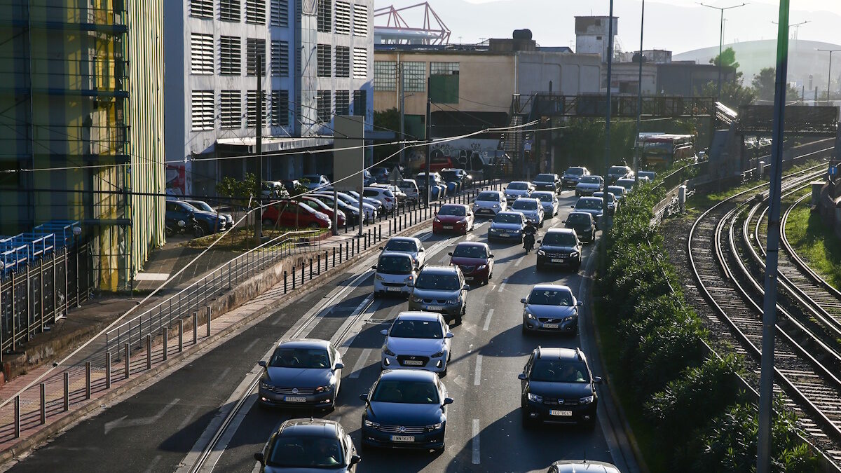 Κίνηση στους δρόμους της Αθήνας