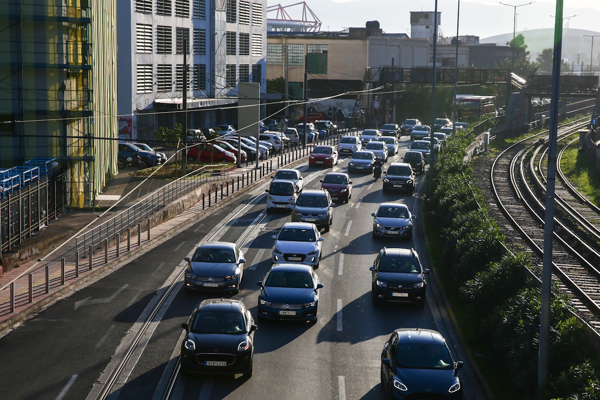 Κίνηση στους δρόμους της Αθήνας