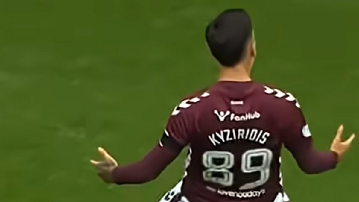 Ο Αλέξανδρος Κυζιρίδης έδωσε ασίστ στο 2-1 της Χαρτς επί της Ρέιντζερς στη Σκωτία