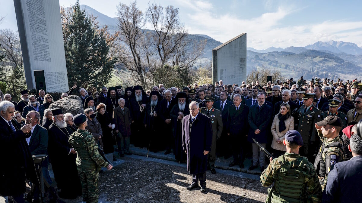 Ο Πρόεδρος της Δημοκρατίας, Κωνσταντίνος Τασούλας στις εκδηλώσεις του Δήμου Καλαβρύτων για την 82η επέτειο Μνήμης του Ολοκαυτώματος
