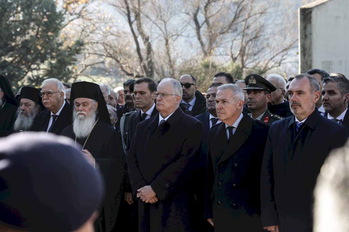 Ο Πρόεδρος της Δημοκρατίας, Κωνσταντίνος Τασούλας στις εκδηλώσεις του Δήμου Καλαβρύτων για την 82η επέτειο Μνήμης του Ολοκαυτώματος