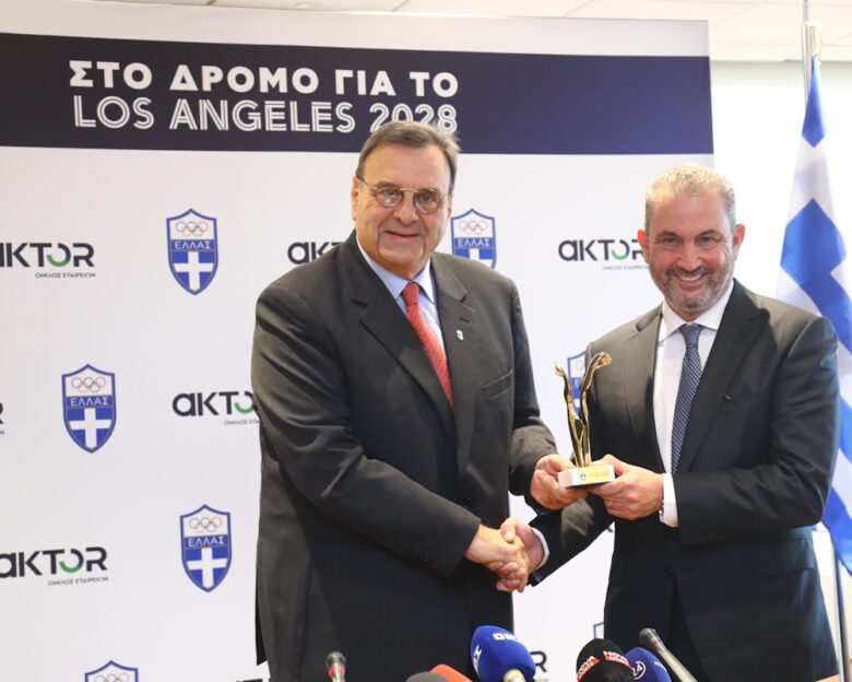 O Όμιλος AKTOR, Χρυσός χορηγός της ΕΟΕ έως τους Ολυμπιακούς Αγώνες 2028 στο Λος Άντζελες