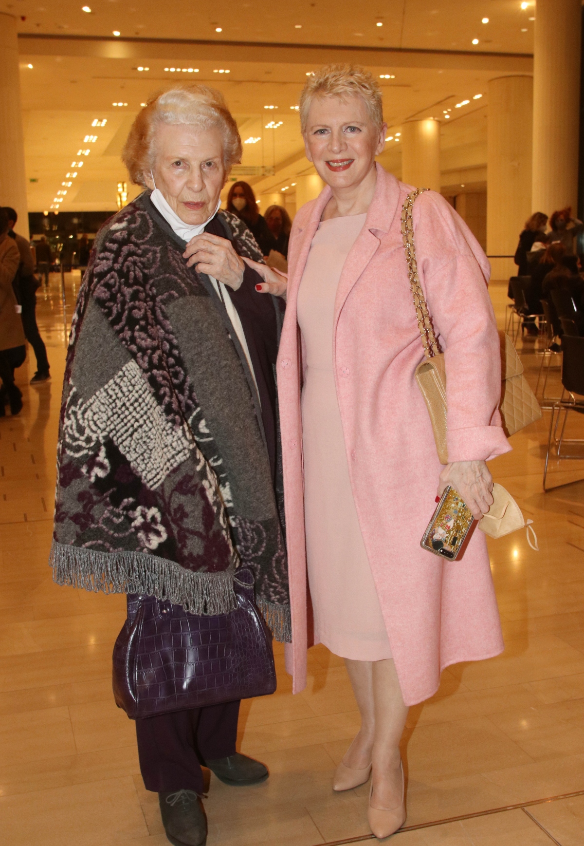 Η Έλενα Ακρίτα και η μητέρα της Σύλβα