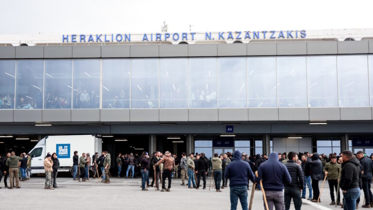 Κινητοποίηση αγροτών και κτηνοτρόφων στο Ηράκλειο Κρήτης