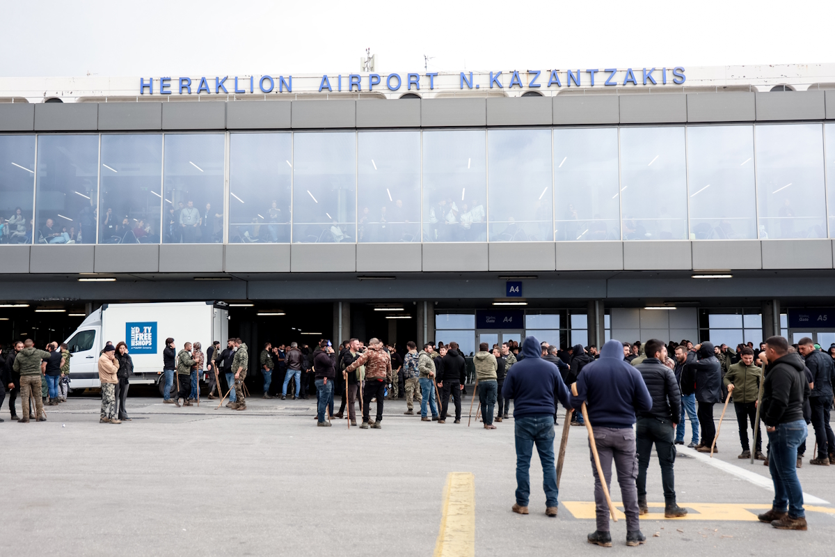 Κινητοποίηση αγροτών και κτηνοτρόφων στο Ηράκλειο Κρήτης