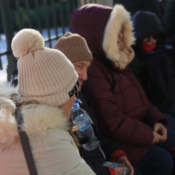 Κρύο στο κέντρο της Αθήνας