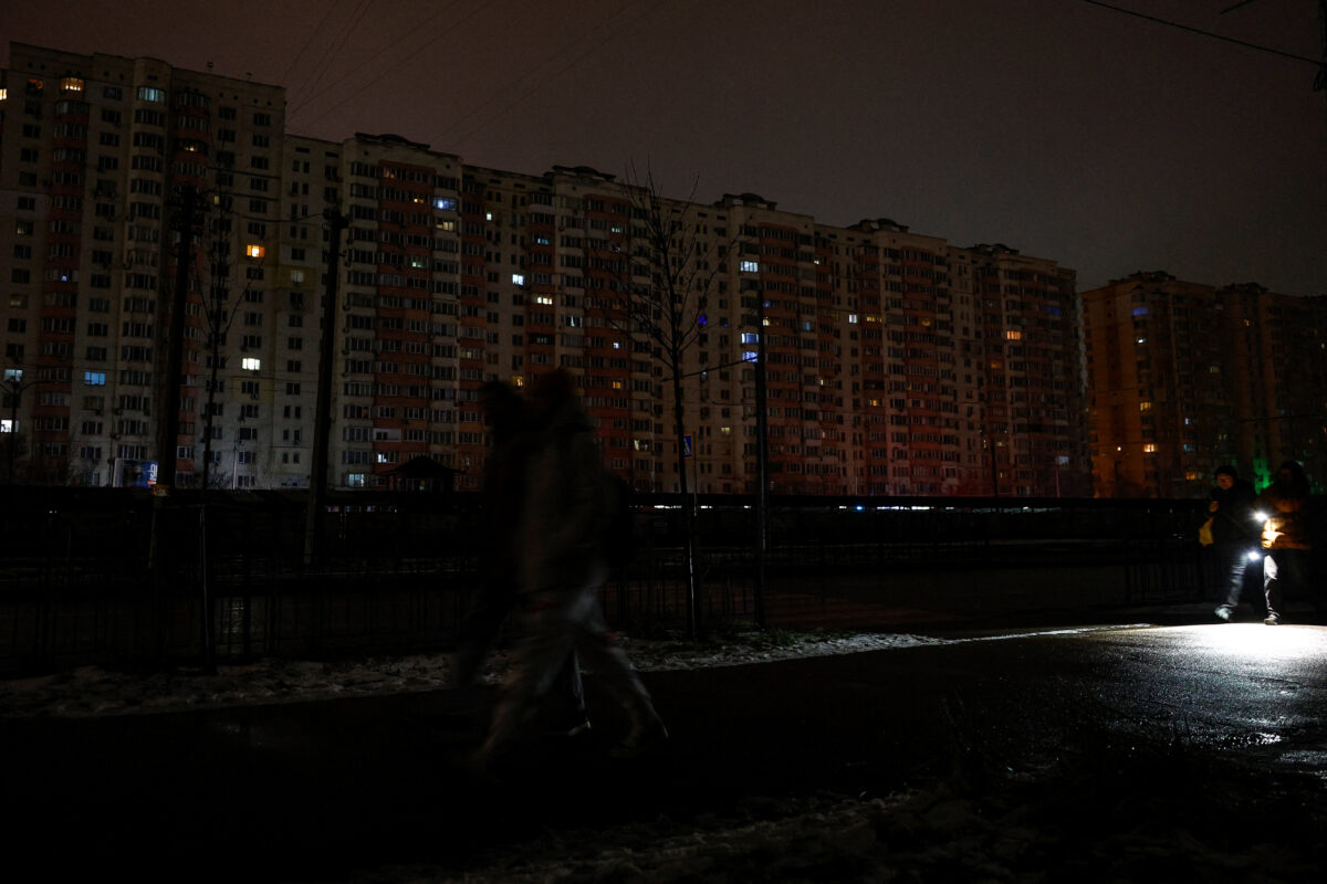 Μπλακ άουτ στο Κίεβο μετά τις ρωσικές επιδρομές