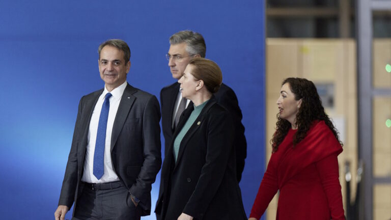 Ο πρωθυπουργός, Κυριάκος Μητσοτάκης στη σύνοδο κορυφής Ευρωπαϊκής Ένωσης - Δυτικών Βαλκανίων στις Βρυξέλλες