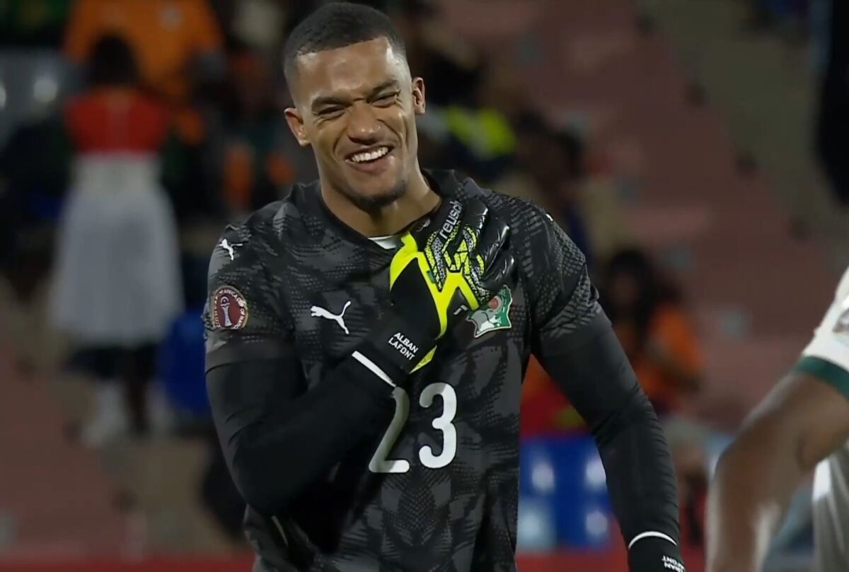 Ο Λαφόν του Παναθηναϊκού δέχθηκε γκολ μετά από δικό του λάθος στο Γκαμπόν – Ακτή Ελεφαντοστού