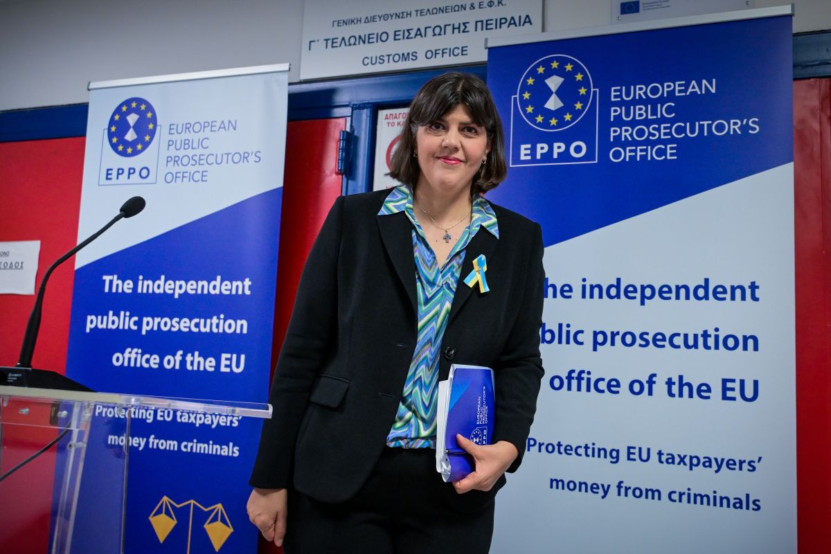 Η Ευρωπαία Γενική Εισαγγελέας Λάουρα Κοβέσι