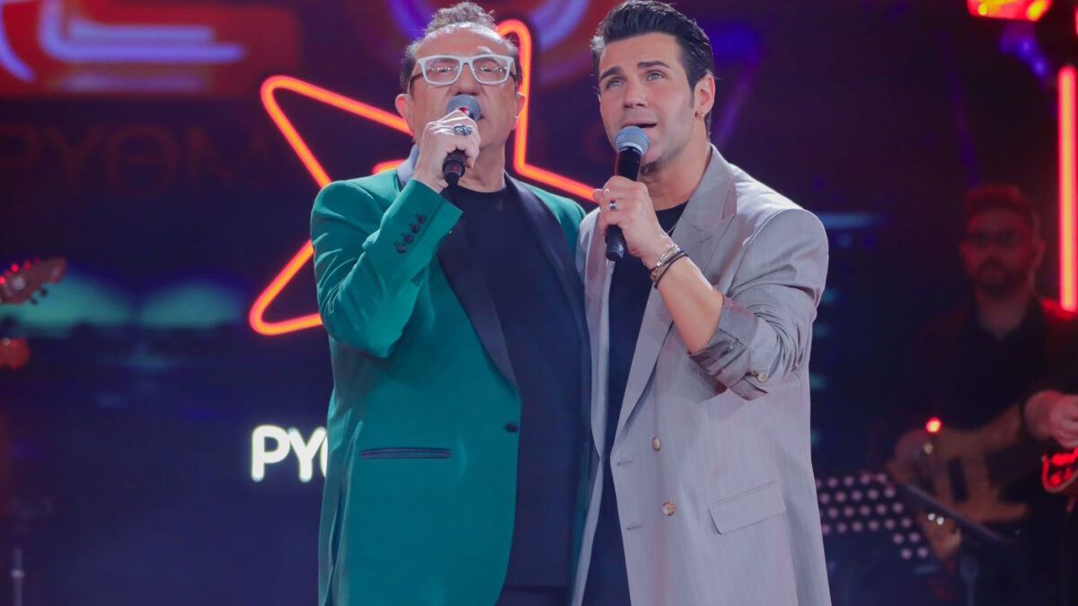 Λευτέρης Πανταζής και Πέτρος Ιακωβίδης