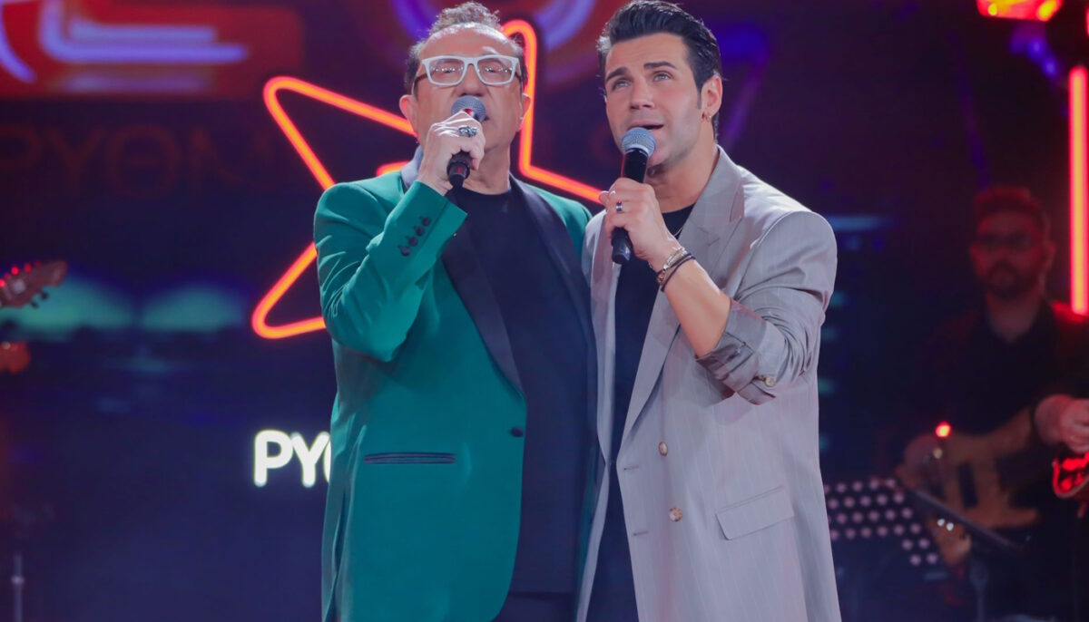 Λευτέρης Πανταζής και Πέτρος Ιακωβίδης