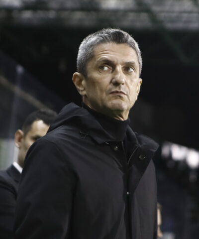 Ο Λουτσέσκου σε αγώνα του ΠΑΟΚ (ΣΩΤΗΡΗΣ ΔΗΜΗΤΡΟΠΟΥΛΟΣ