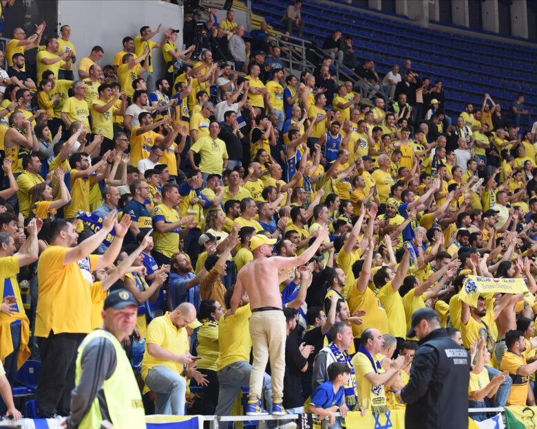 Μακάμπι Τελ Αβίβ: Sold out η επιστροφή των ισραηλινών στη φυσική τους έδρα κόντρα στη Βιλερμπάν