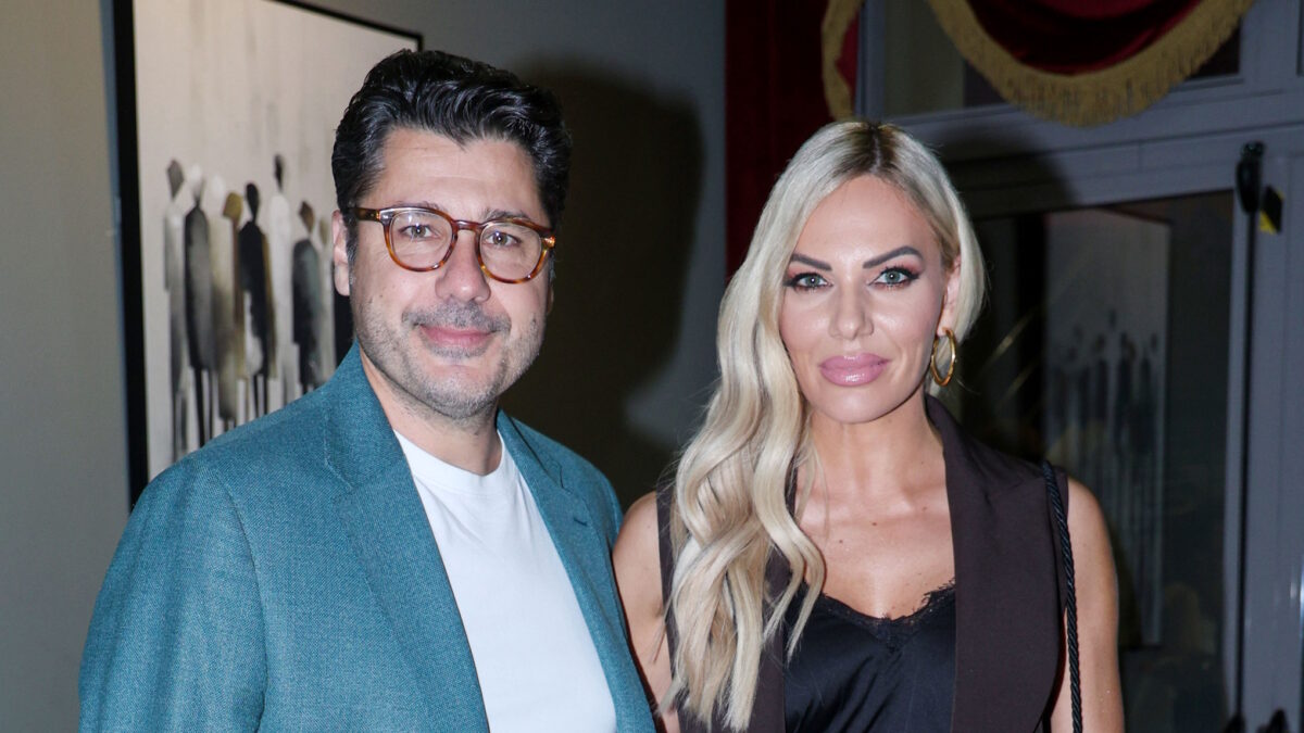 Λάμπρος Κωνσταντάρας και Ιωάννα Μαλέσκου