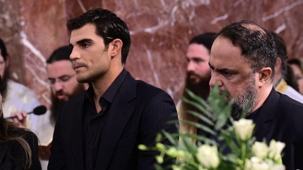 Ο Βαγγέλης Μαρινάκης και ο γιος του Μιλτιάδης