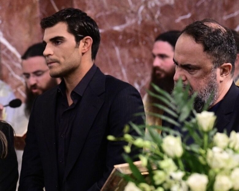 Ο Βαγγέλης Μαρινάκης και ο γιος του Μιλτιάδης