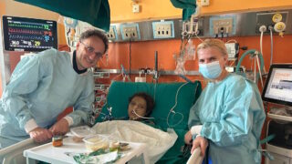 Ο 18χρονος Μάριος μετά το χειρουργείο στο κέντρο μεταμοσχεύσεων ήπατος του πανεπιστημιακού νοσοκομείου «Le Molinette» του Τορίνο