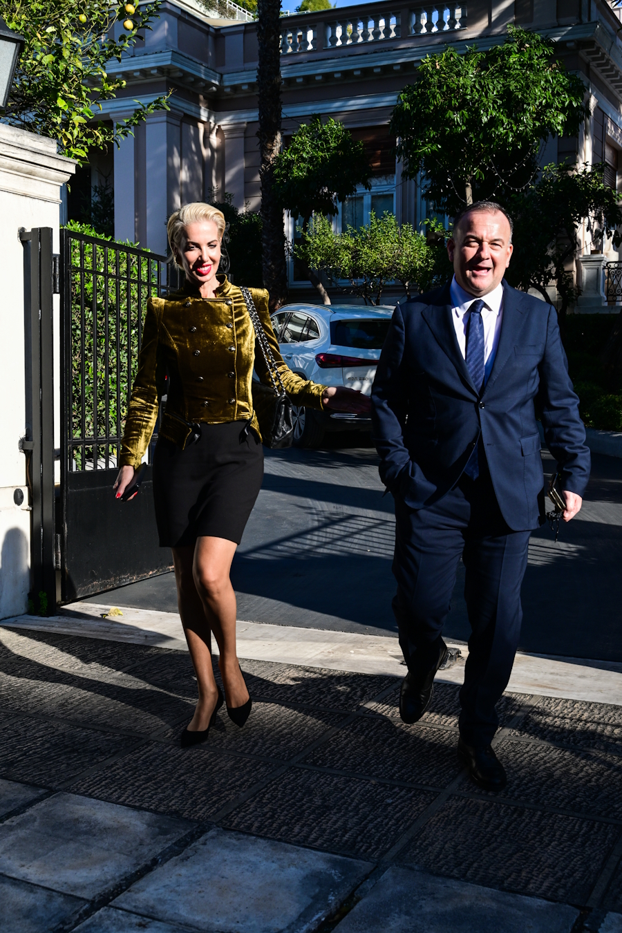 Συνάντηση του πρωθυπουργού Κυριάκου Μητσοτάκη με τα μέλη της Κοινοβουλευτικής Ομάδας της Νέας Δημοκρατίας, στο Μέγαρο Μαξίμου